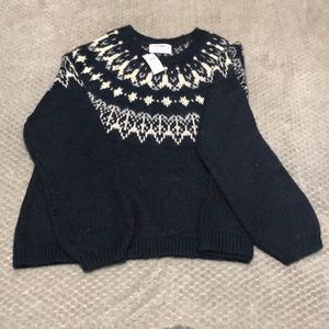 Old Navy Fair Isle Sweater NWT Size M